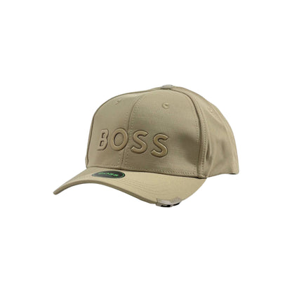 🧢 BOSS Beige Tonal Cap | Minimal Luxury Everyday Essential 🤎 - MASTERPIECE