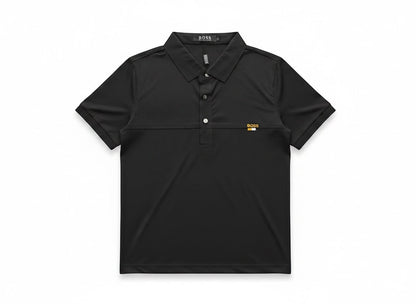 BOSS Black Polo Shirt 🖤✨ Modern Minimal Line - MASTERPIECE
