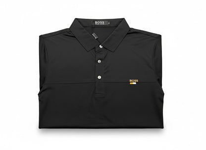 BOSS Black Polo Shirt 🖤✨ Modern Minimal Line - MASTERPIECE