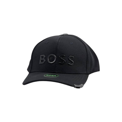 🧢 BOSS Black Tonal Cap | Minimal Luxury Streetwear Essential 🖤 - MASTERPIECE
