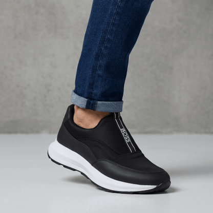BOSS Minimalist Slip-On Sneakers ⚫⚪ - MASTERPIECE