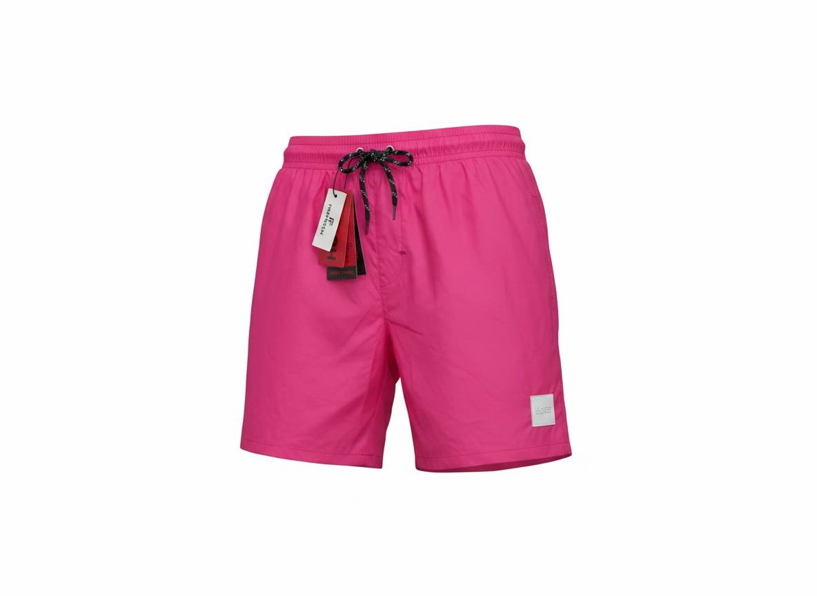 BOSS Neon Pink Swim Shorts 💗 | Bold Luxury Summer Fit - MASTERPIECE