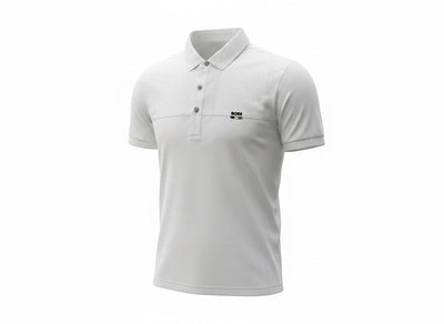 BOSS White Polo Shirt 🤍✨ Signature Minimal Logo - MASTERPIECE
