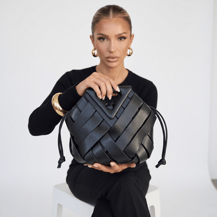 Bottega Dual Bag Set — Black