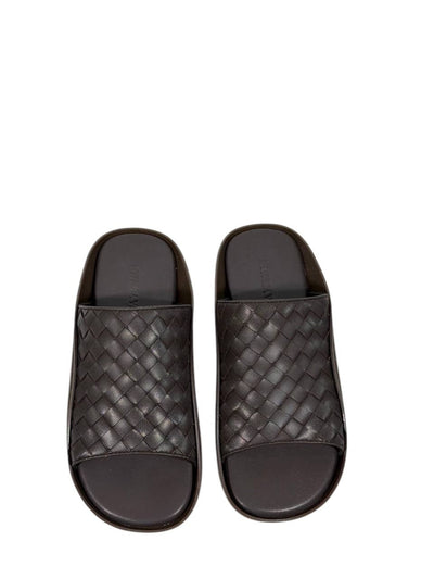 Bottega Veneta Intrecciato Slide Sandals – Brown Edition 🤎✨ - MASTERPIECE