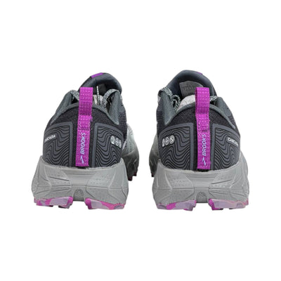 🏔️👟 Brooks Cascadia Trail Running Shoes – Grey Purple Outdoor Performance Sneakers ⚡ - MASTERPIECE