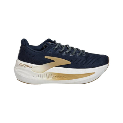 👟💙 Brooks Running Navy Gold Performance Sneakers – Lightweight Comfort Running Shoes ⚡ - MASTERPIECE