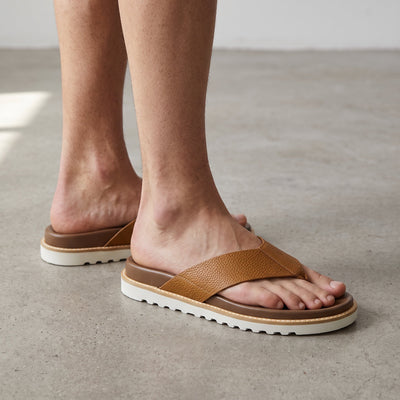 Brunello cucinelli Sandal – Tan Leather 🩴 - MASTERPIECE