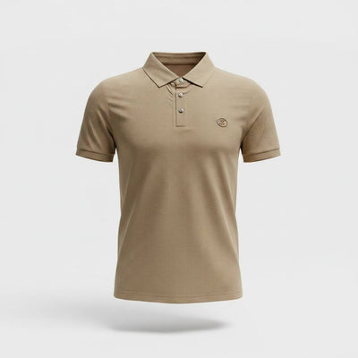 🤎 Burberry Beige Monogram Polo Shirt – Timeless Luxury Essential 👕✨ - MASTERPIECE