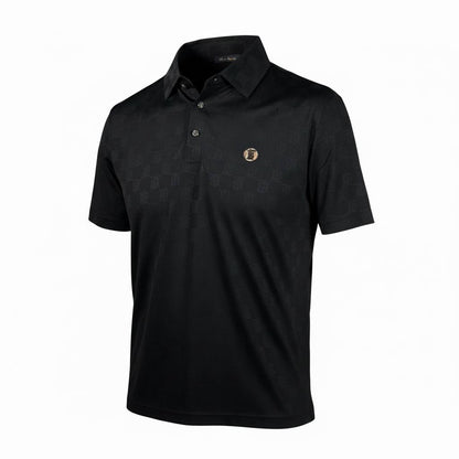 🖤 Burberry Black Monogram Polo Shirt – Modern Luxury Essential 👕✨ - MASTERPIECE