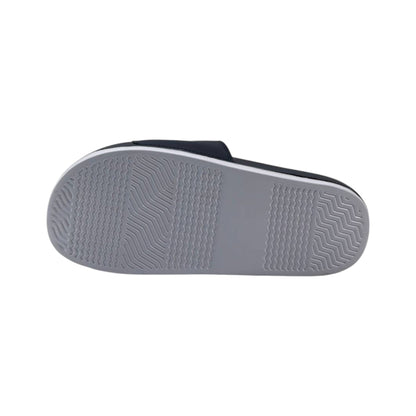 Burberry Check Logo Slides – Midnight Navy Edition 🌌✨ - MASTERPIECE