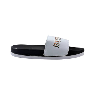 Burberry Check Logo Slides – White Edition 🤍✨ - MASTERPIECE