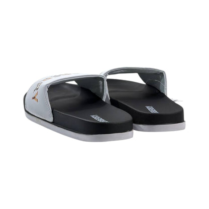 Burberry Check Logo Slides – White Edition 🤍✨ - MASTERPIECE