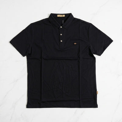 🖤 Burberry Essential Black Polo Shirt – Timeless British Luxury - MASTERPIECE