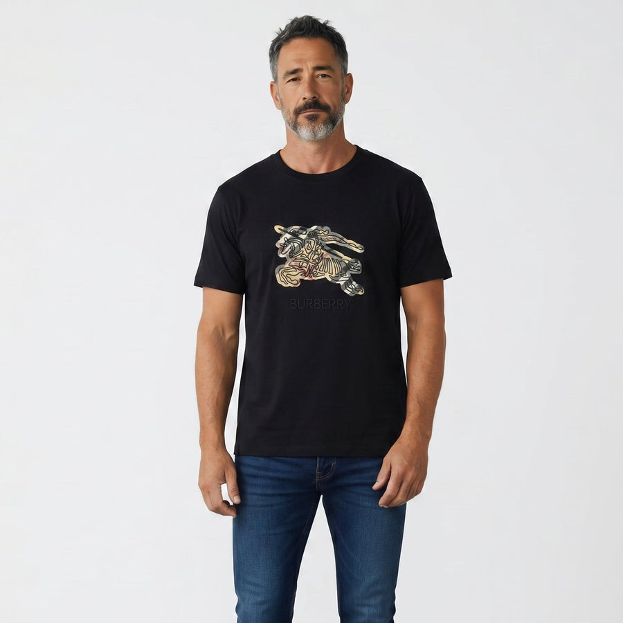 Burberry Graphic T-Shirt — Black