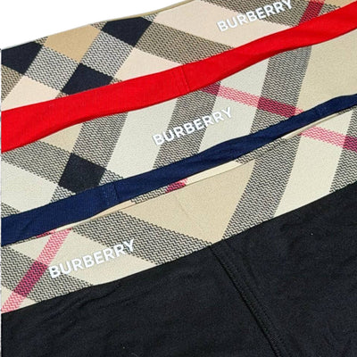 Burberry Inspired Check Waistband Men's Boxer Set - MASTERPIECE