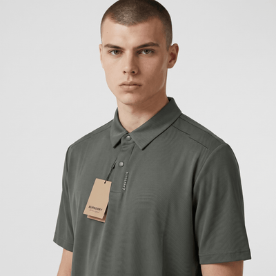 🩶✨ Burberry Luxury Polo Shirt – Modern Minimalist Edition 👔🔥 - MASTERPIECE