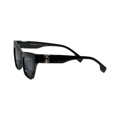 🖤 Burberry Monogram Cat - Eye Sunglasses | Luxury Black Gold Edition 😎 - MASTERPIECE