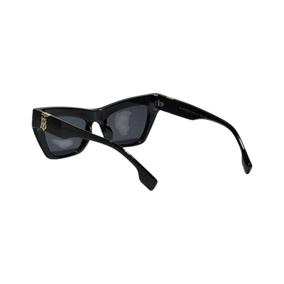 🖤 Burberry Monogram Cat - Eye Sunglasses | Luxury Black Gold Edition 😎 - MASTERPIECE