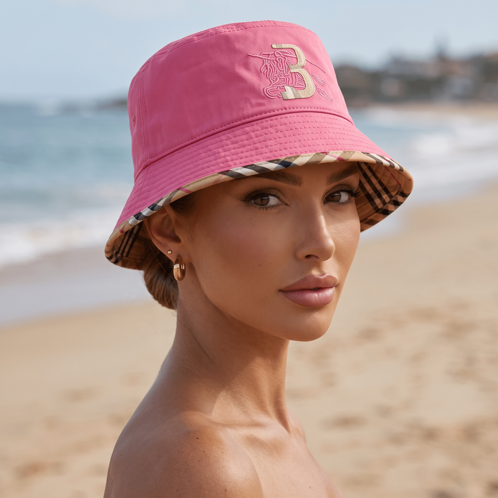 Burberry Pink Bucket Hat 💗🧢 - MASTERPIECE