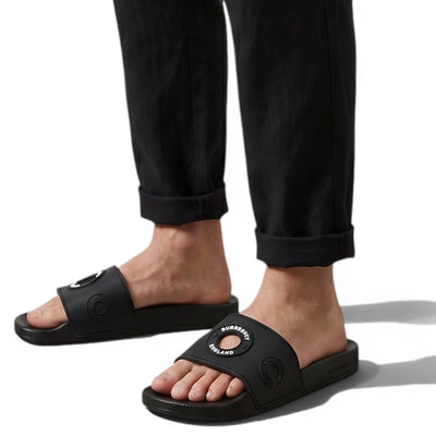 ⚫ Burberry Slides – Black Edition 🖤✨ - MASTERPIECE