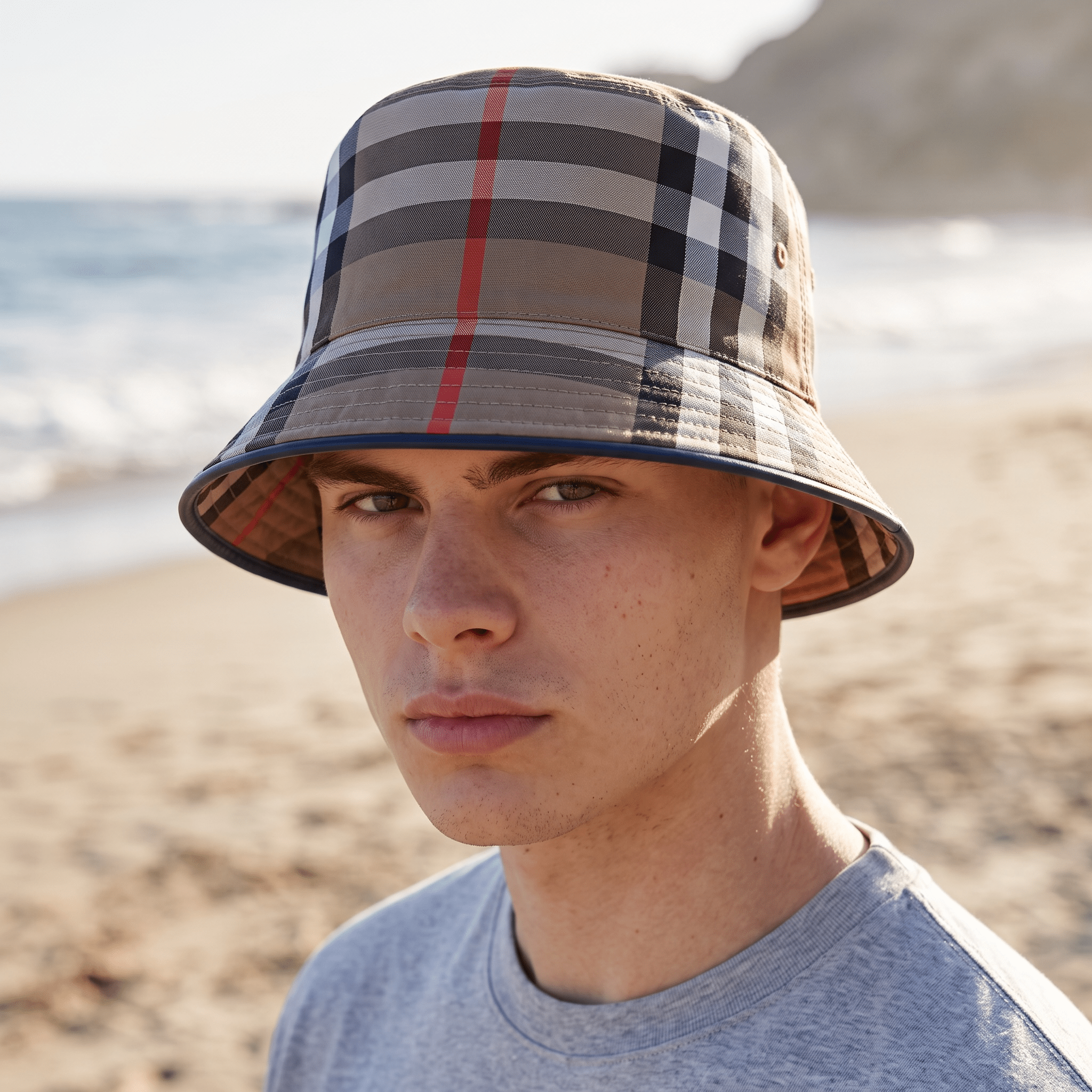 Burberry Vintage Check Bucket Hat 🏖️🤎 - MASTERPIECE