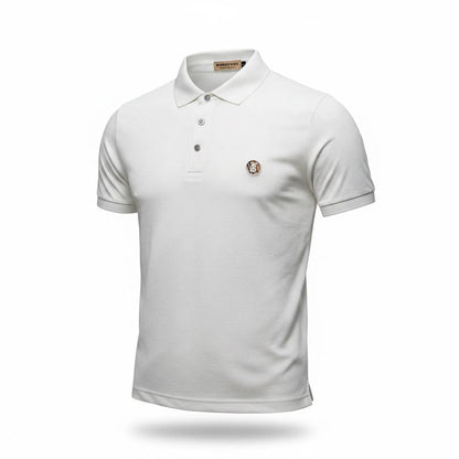 🤍 Burberry White Polo Shirt – Classic Minimal Logo Polo 👕✨ - MASTERPIECE