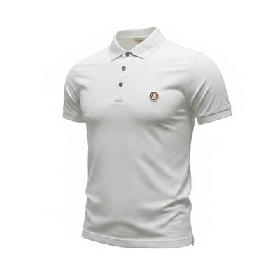 🤍 Burberry White Polo Shirt – Classic Minimal Logo Polo 👕✨ - MASTERPIECE