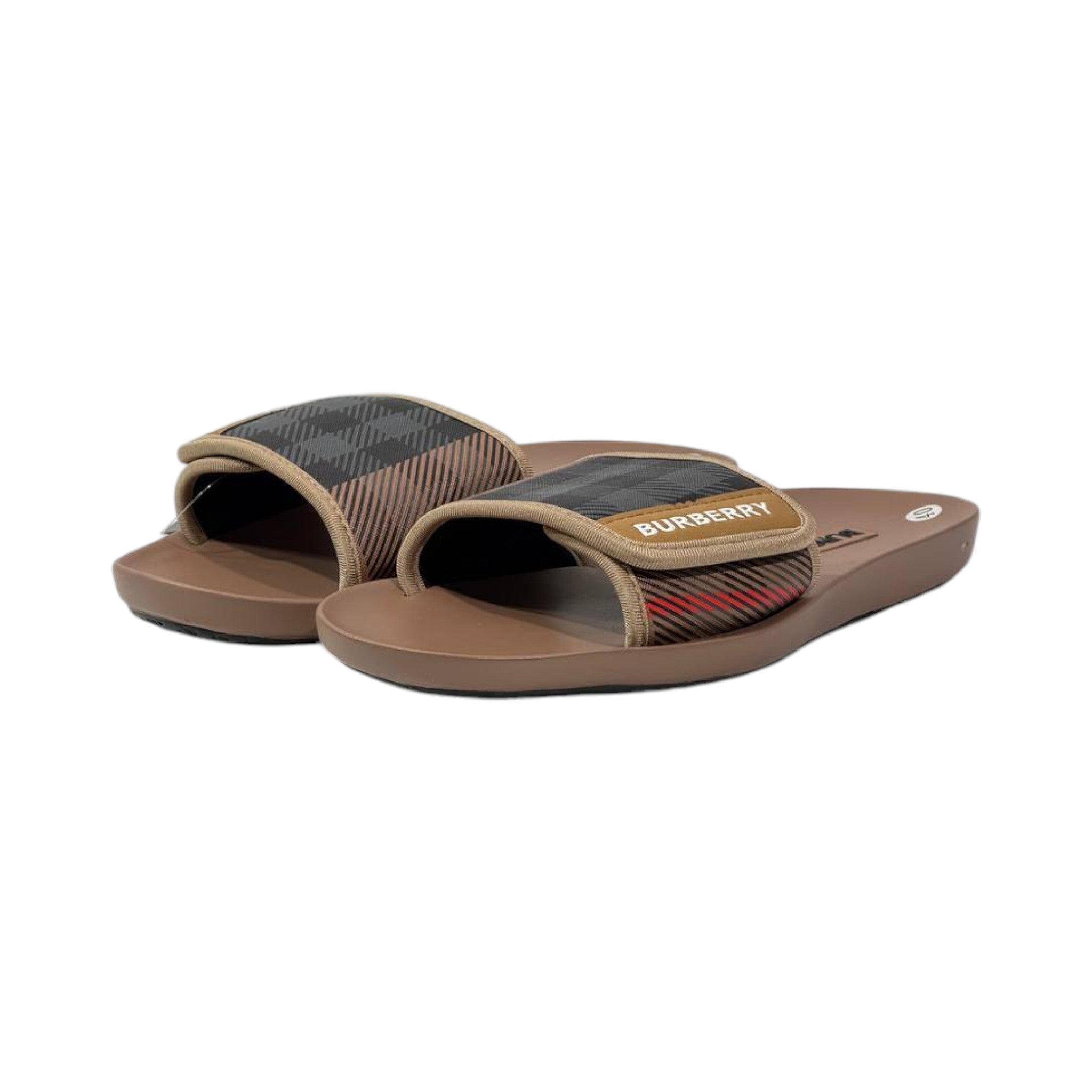 🖤 Burberry x Goodyear Check Comfort Slides - MASTERPIECE