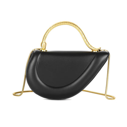 Bvlgari Serpenti-Inspired Black Crescent Bag 🖤🐍 - MASTERPIECE
