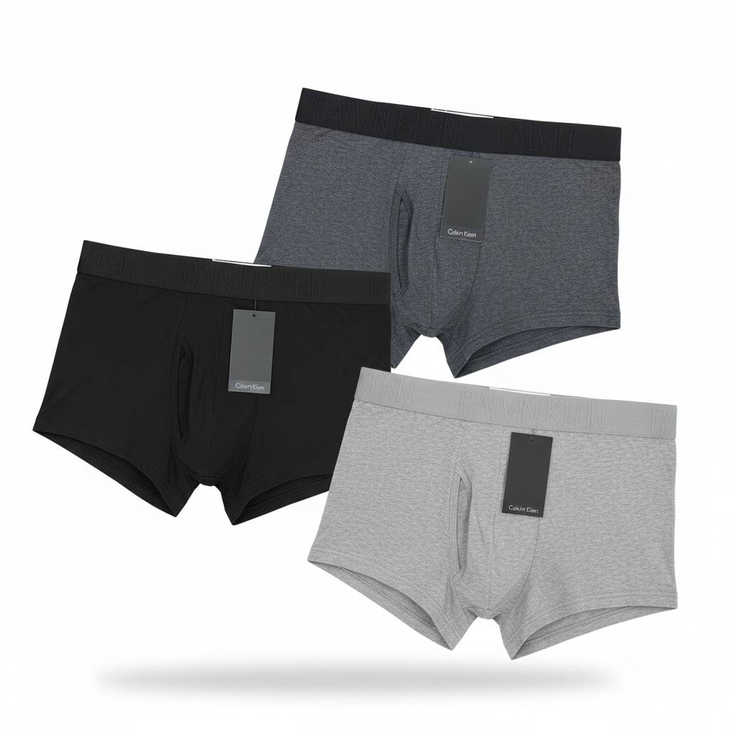 Calvin Klein 3-Pack Premium Boxer Briefs Classic Essentials 🩲✨🔥 - MASTERPIECE