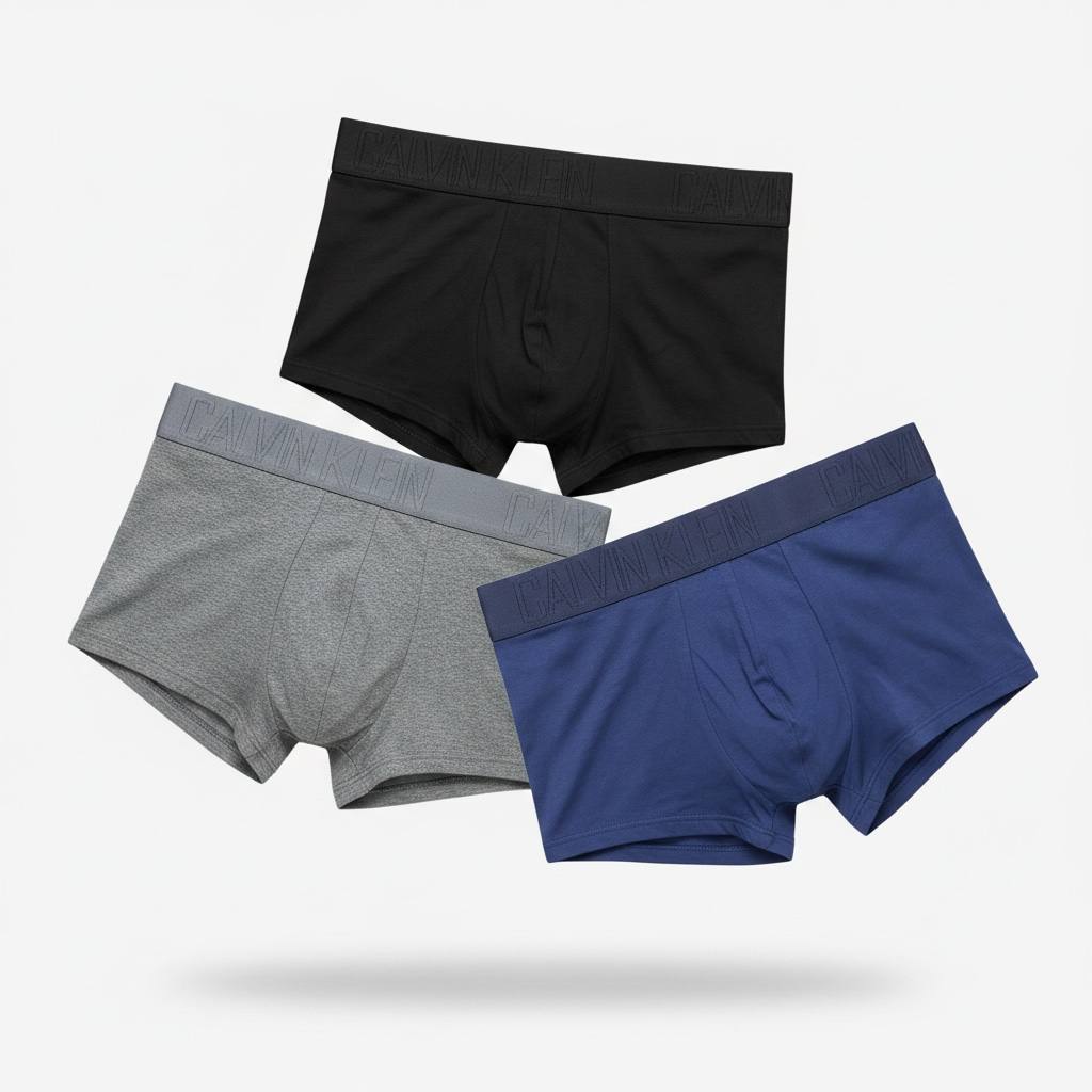 Calvin Klein 3-Pack Premium Boxer Briefs 👑🩲 Ultimate Comfort Essentials - MASTERPIECE