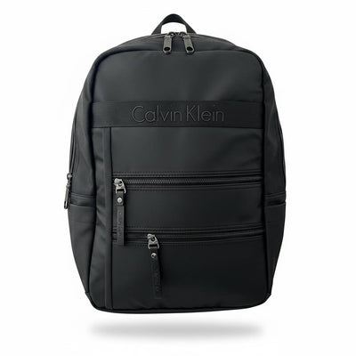 Calvin Klein Black Premium Backpack – Modern Minimalist Everyday Bag 🎒🖤 - MASTERPIECE
