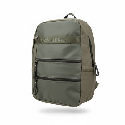 Calvin Klein Olive Green Backpack – Premium Everyday Utility Bag 🎒💚 - MASTERPIECE