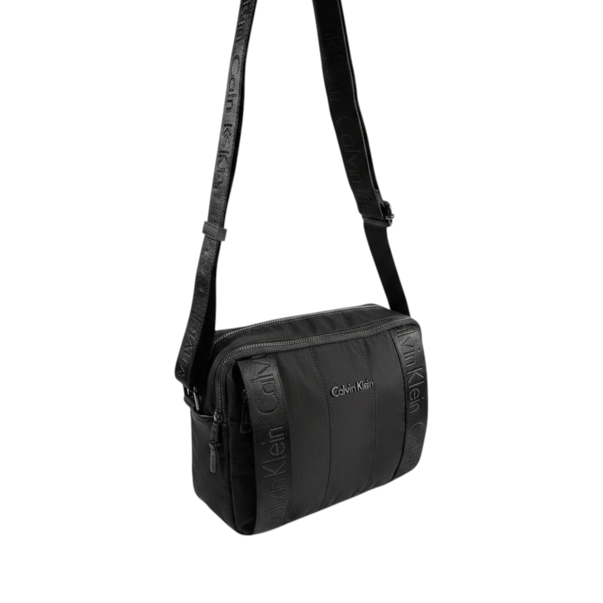Calvin Klein Sleek Black Crossbody Bag ✨🖤 Signature Everyday Messenger - MASTERPIECE