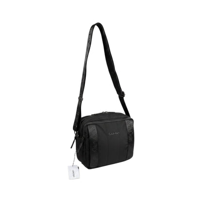 Calvin Klein Sleek Black Crossbody Bag ✨🖤 Signature Everyday Messenger - MASTERPIECE