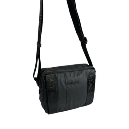 Calvin Klein Sleek Black Crossbody Bag ✨🖤 Signature Everyday Messenger - MASTERPIECE