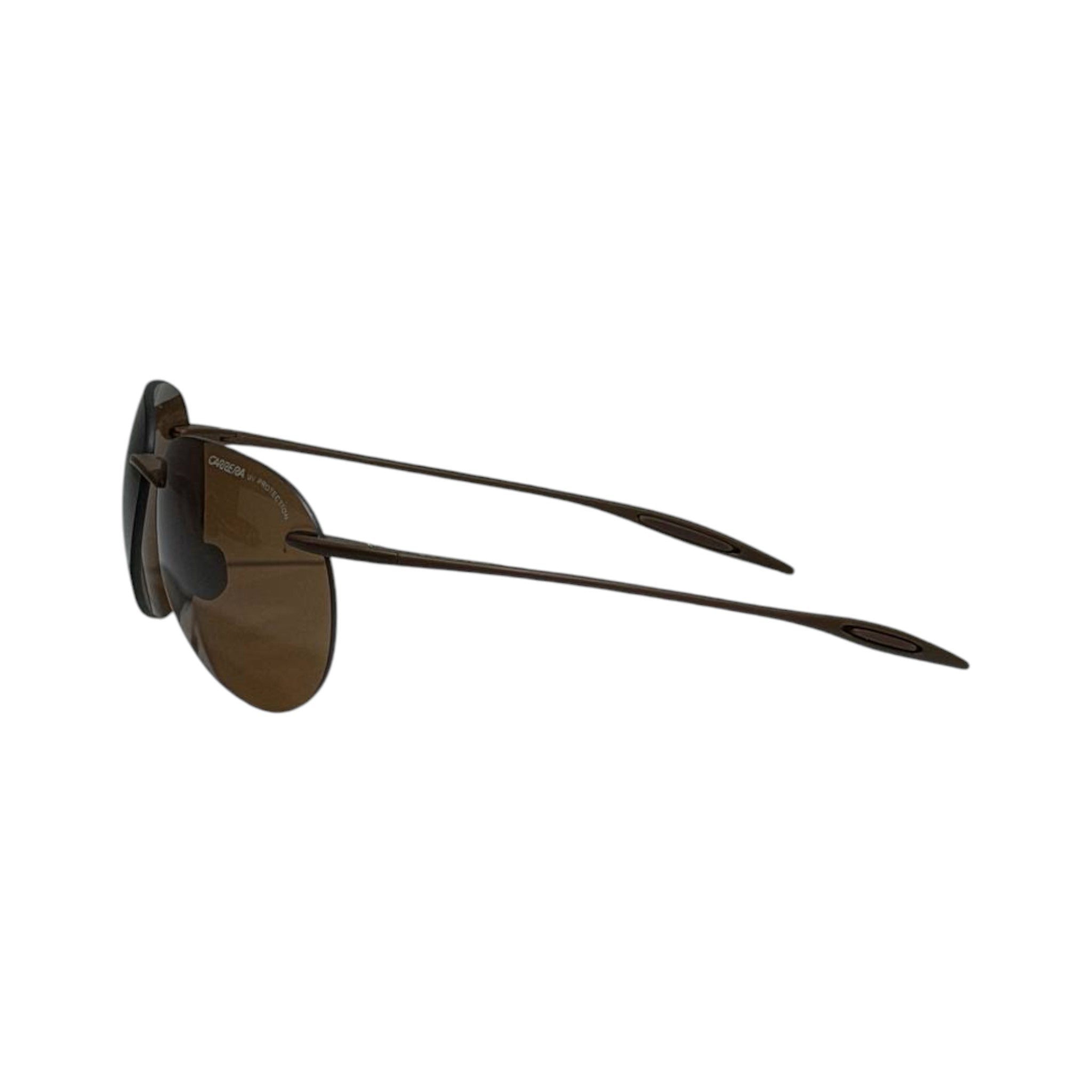 🤎 Carrera Rimless Brown Aviator Sunglasses | Luxury Minimalist Edition 😎 - MASTERPIECE