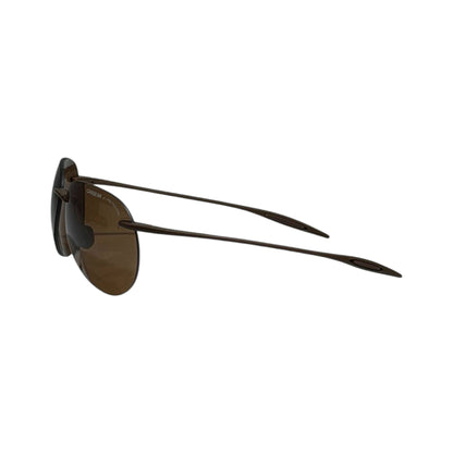 🤎 Carrera Rimless Brown Aviator Sunglasses | Luxury Minimalist Edition 😎 - MASTERPIECE