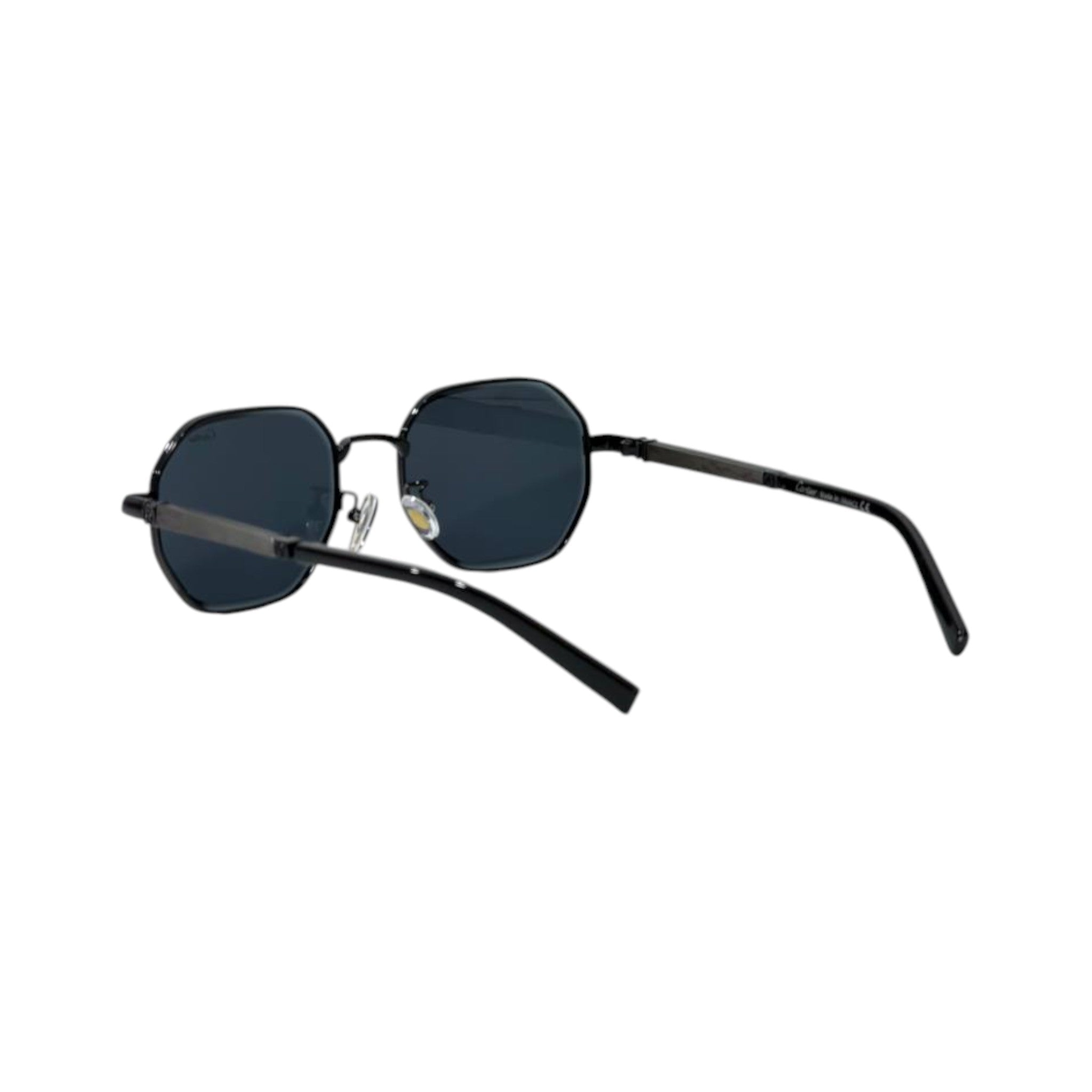🕶️ Cartier-Inspired Black Geometric Sunglasses | Modern Luxury Edition ✨ - MASTERPIECE