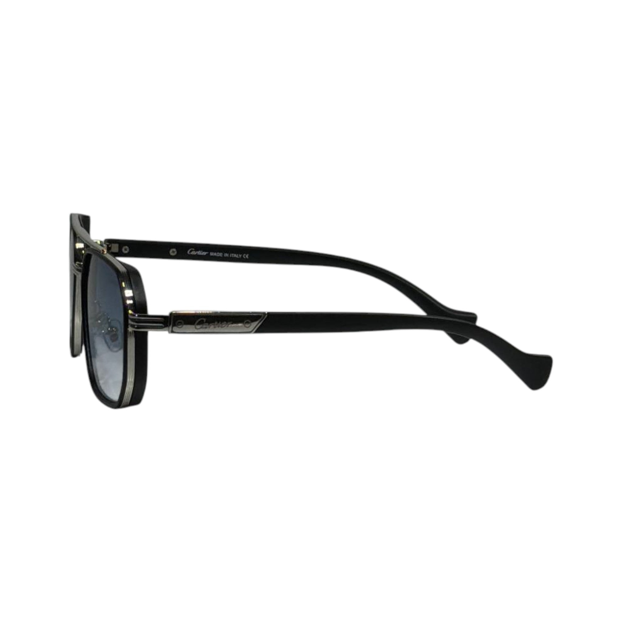 Cartier Luxe Blue Gradient Navigator Sunglasses 🔵✨ Modern Designer Elegance Eyewear - MASTERPIECE
