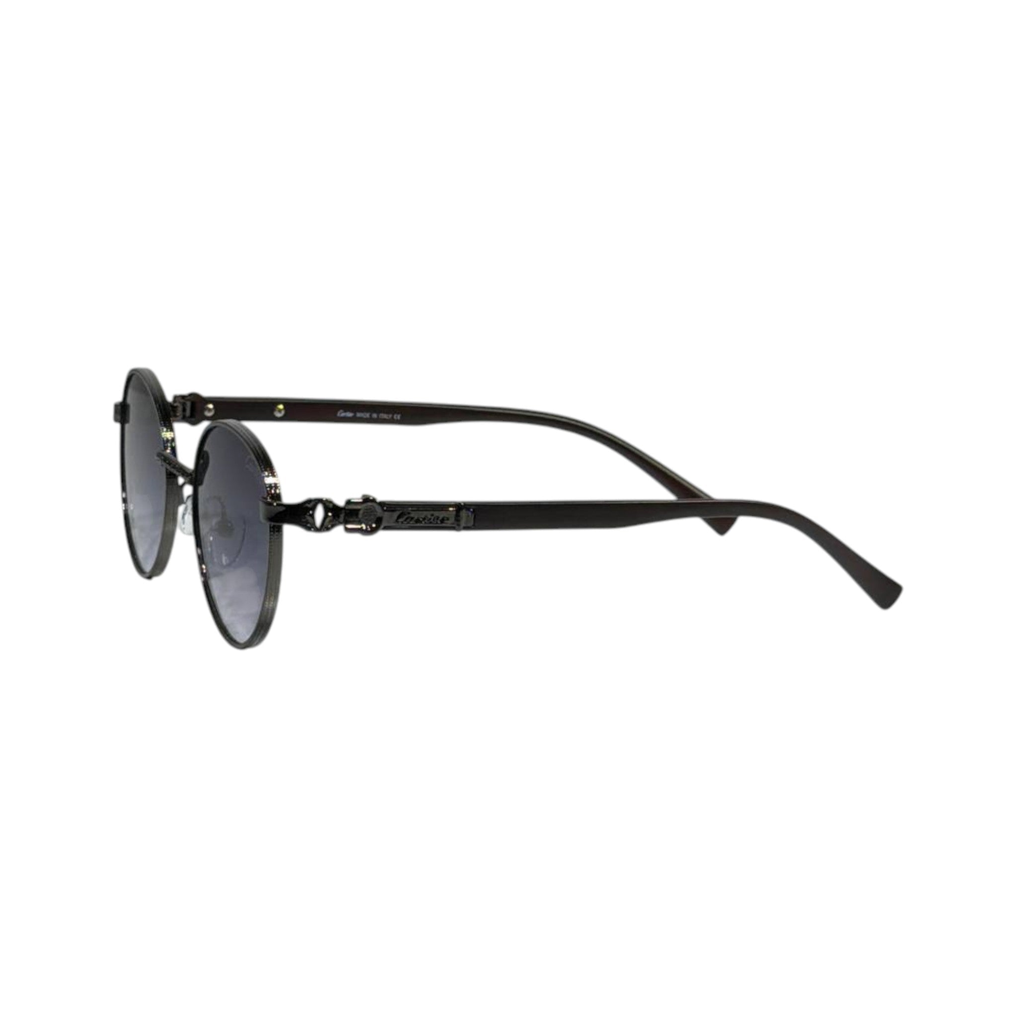 Cartier Luxury Round Sunglasses 🖤✨ Premium Vintage Elegance - MASTERPIECE