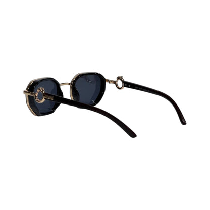 Cartier Oval Sunglasses – Black & Gold Iconic Luxury 🕶️✨ - MASTERPIECE