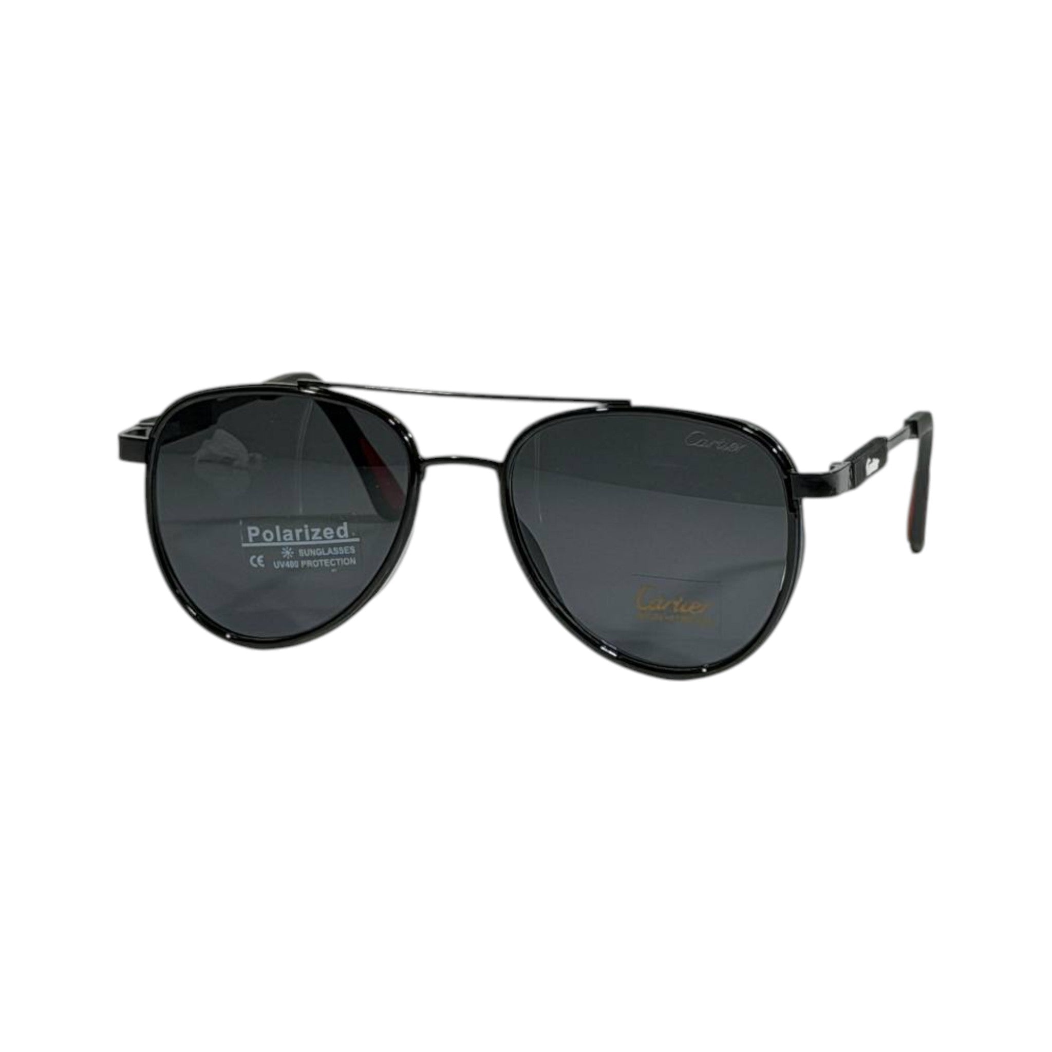 Cartier Polarized Aviator Sunglasses 🖤✨ Premium Black Edition - MASTERPIECE