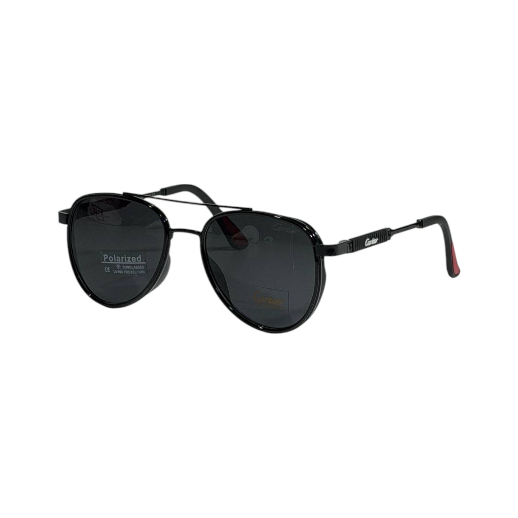 Cartier Polarized Aviator Sunglasses 🖤✨ Premium Black Edition - MASTERPIECE