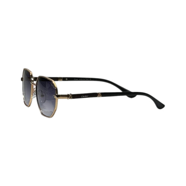 🕶️ Cartier Prestige Gold Aviator Sunglasses