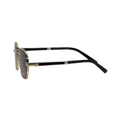 Cartier Prestige Gold Geometric Sunglasses - MASTERPIECE