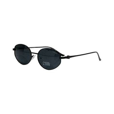 Cartier Round Black Polarized Sunglasses 🕶️ | Slim Metal Luxury Eyewear - MASTERPIECE