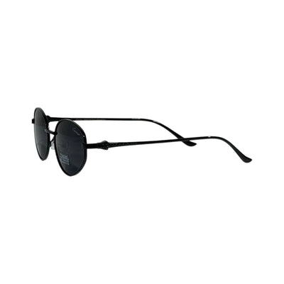 Cartier Round Black Polarized Sunglasses 🕶️ | Slim Metal Luxury Eyewear - MASTERPIECE