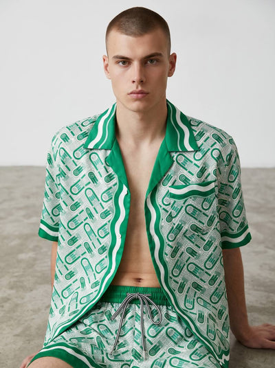 Casablanca Resort Co-Ord Set – Emerald Luxury Summer Outfit 💚🌴 - MASTERPIECE